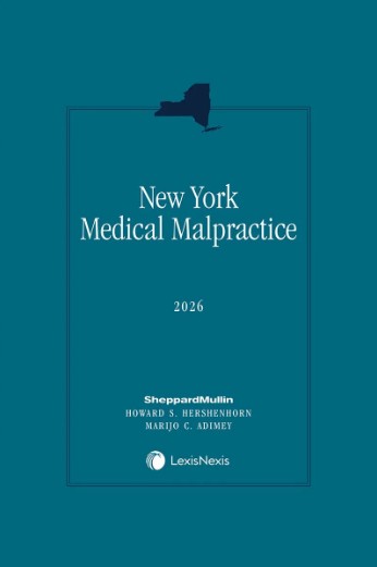 New York Medical Malpractice Book Cover