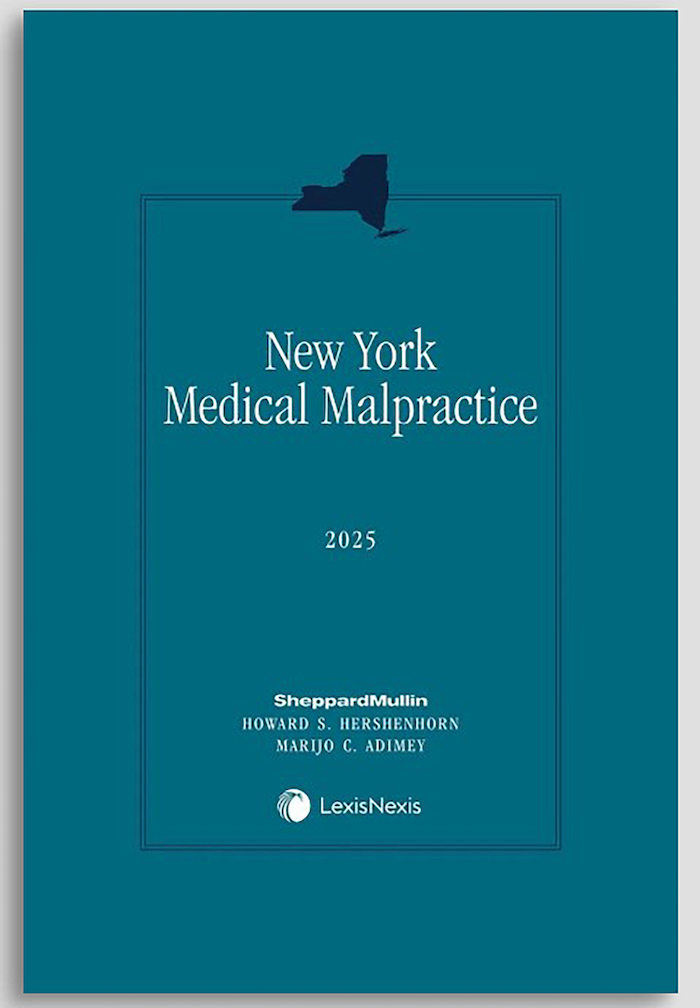 New York Medical Malpractice Book Cover