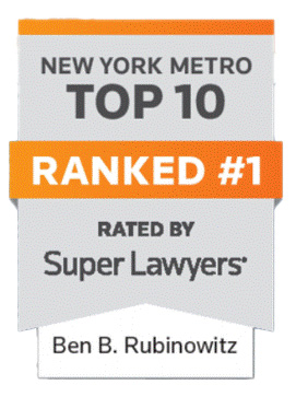 Ben B. Rubinowitz - Super Lawyers - New York Metro Top 10